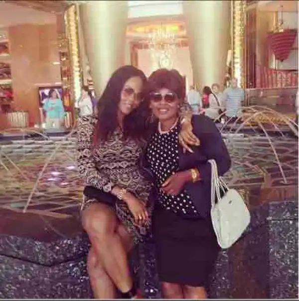 Actress Daniella Okeke Excited As She Takes Her Mom To Dubai For The First Time